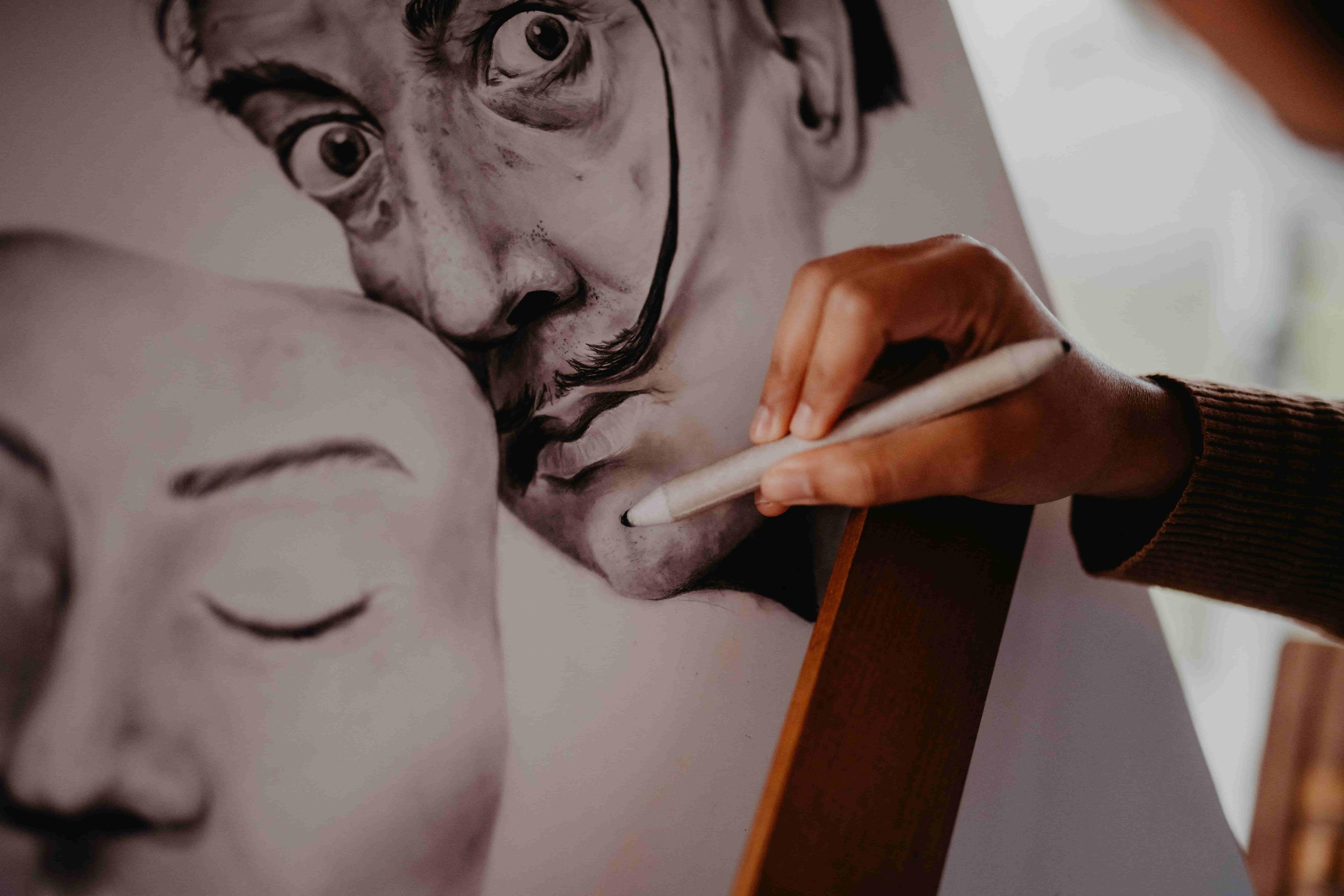 Zeichnung von Salvador Dali